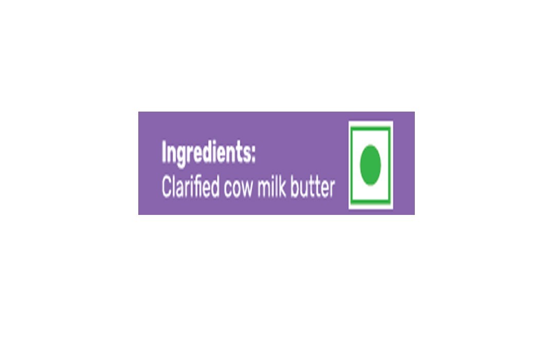 Courtyard Farms Whitality Desi Cow A2 Ghee    Glass Jar  500 grams